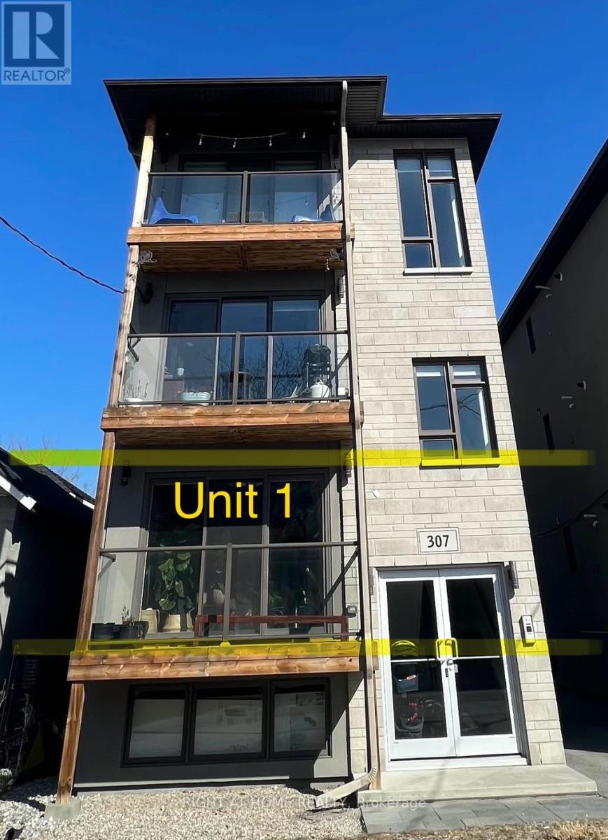 1 - 307 PICTON AVENUE, Ottawa, Ontario