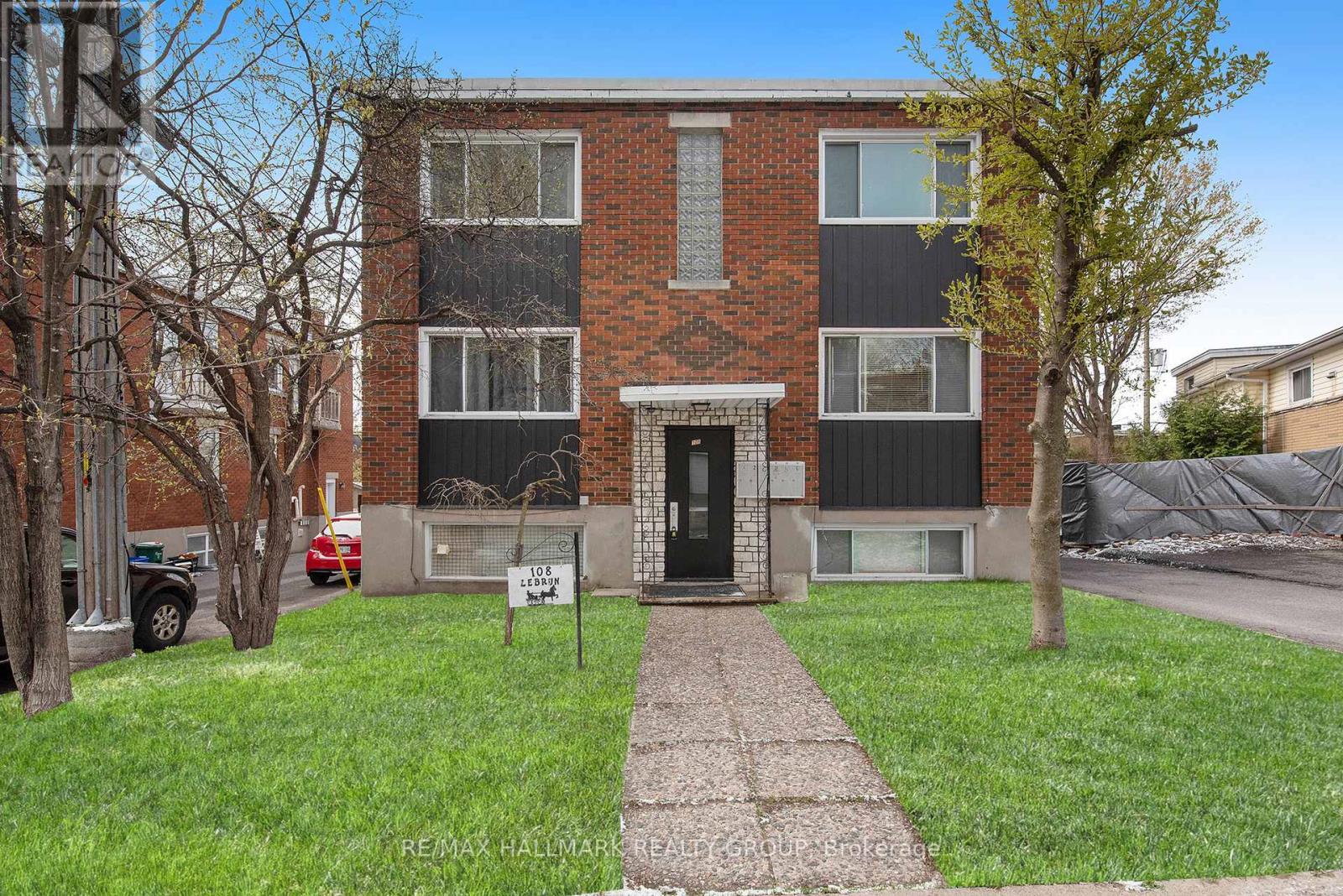 1 - 108 LEBRUN STREET, Ottawa, Ontario