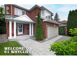 61 WYCLIFFE STREET, Ottawa, Ontario